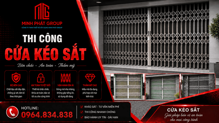 cửa kéo sắt