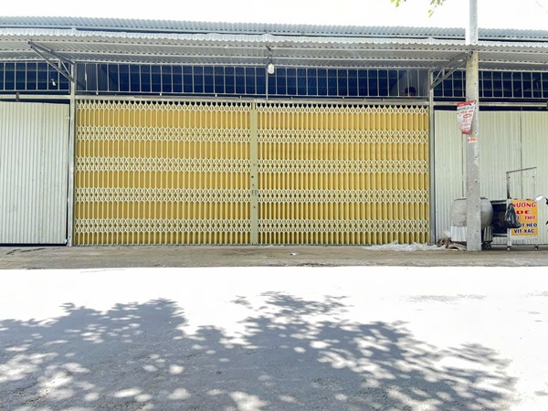 cửa kéo sắt có lá