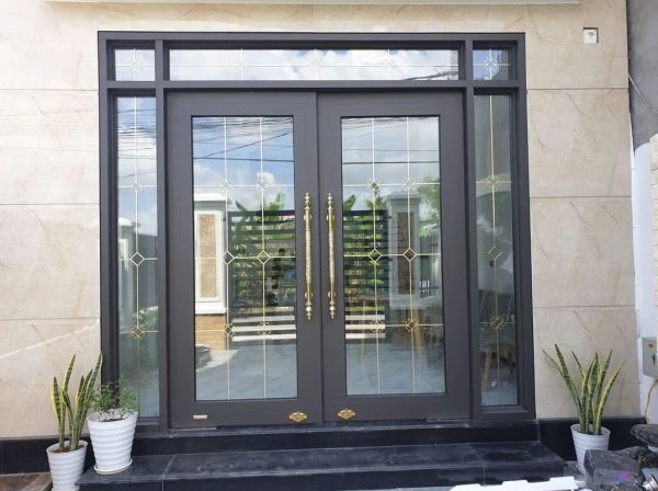 cửa nhôm kính 2 cánh