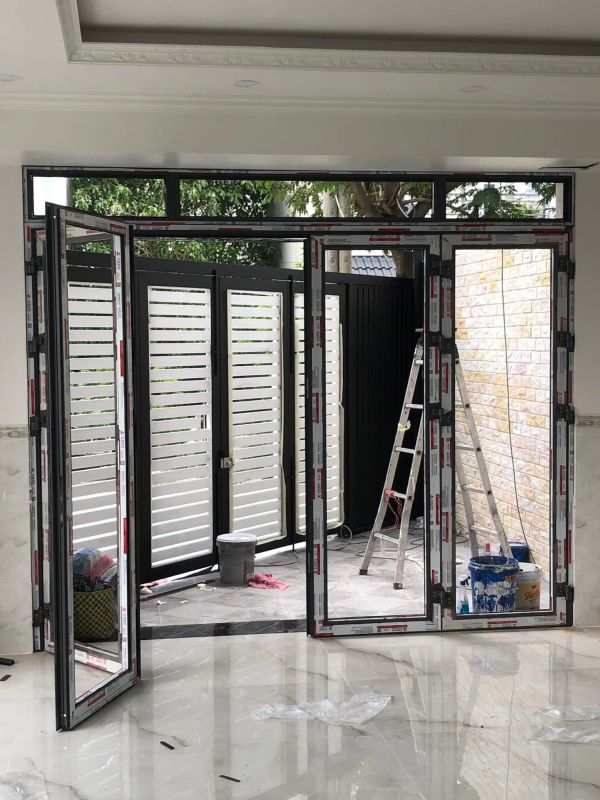 thi công cửa nhôm kính tại dĩ an