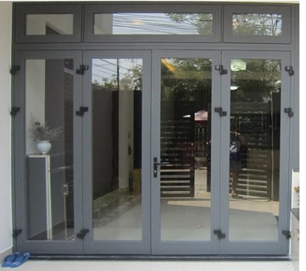 cửa nhôm kính 2 cánh