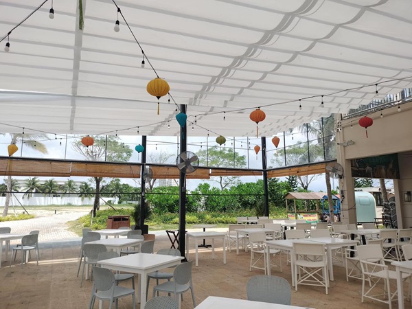 mái xếp di động