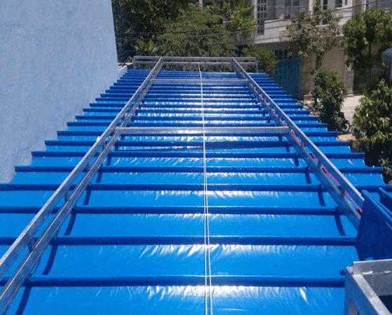 mái xếp di động
