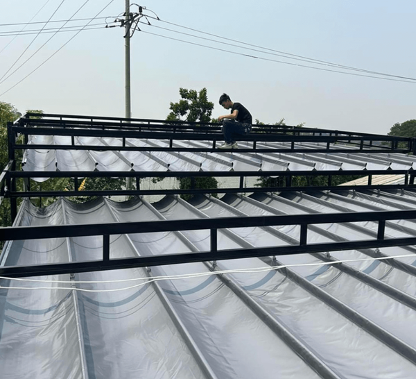 mái xếp di động