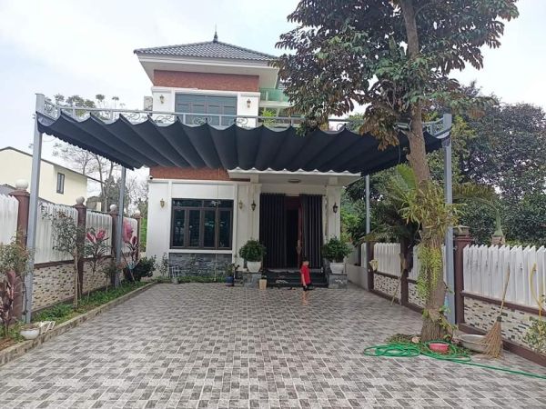 mái xếp di động nhà phố