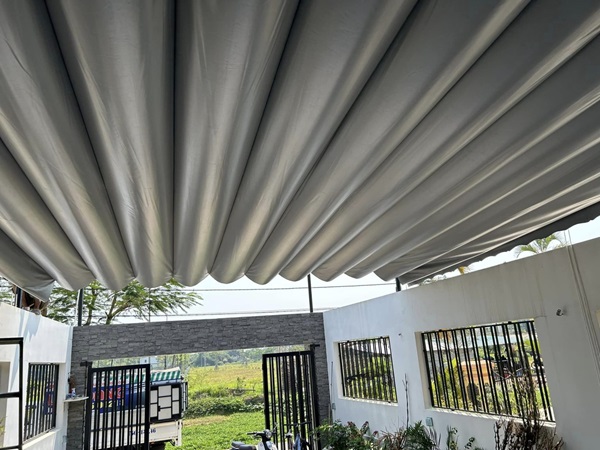 mái xếp di động