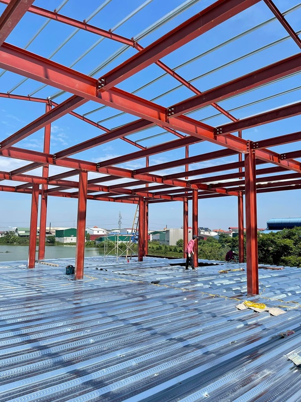 Thi công nhà thép tiền chế