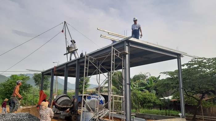 thi công nhà thép tiền chế