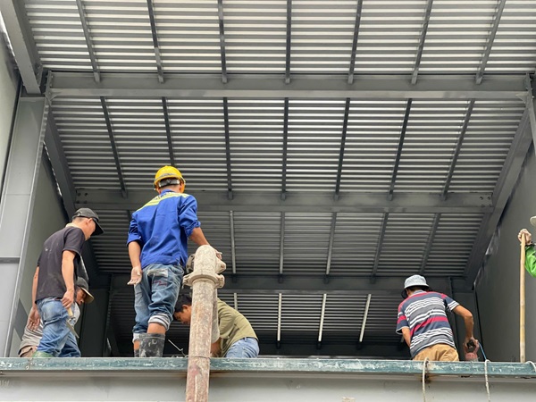thi công nhà thép tiền chế