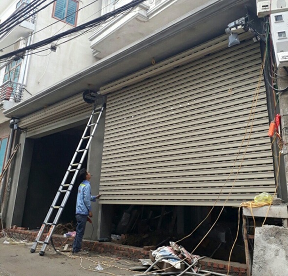 Thi công cửa cuốn tại Củ Chi