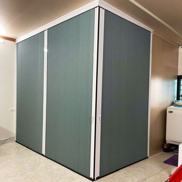 Minh Phát Group thi công vách ngăn rèm tổ ong tại Tân Bình